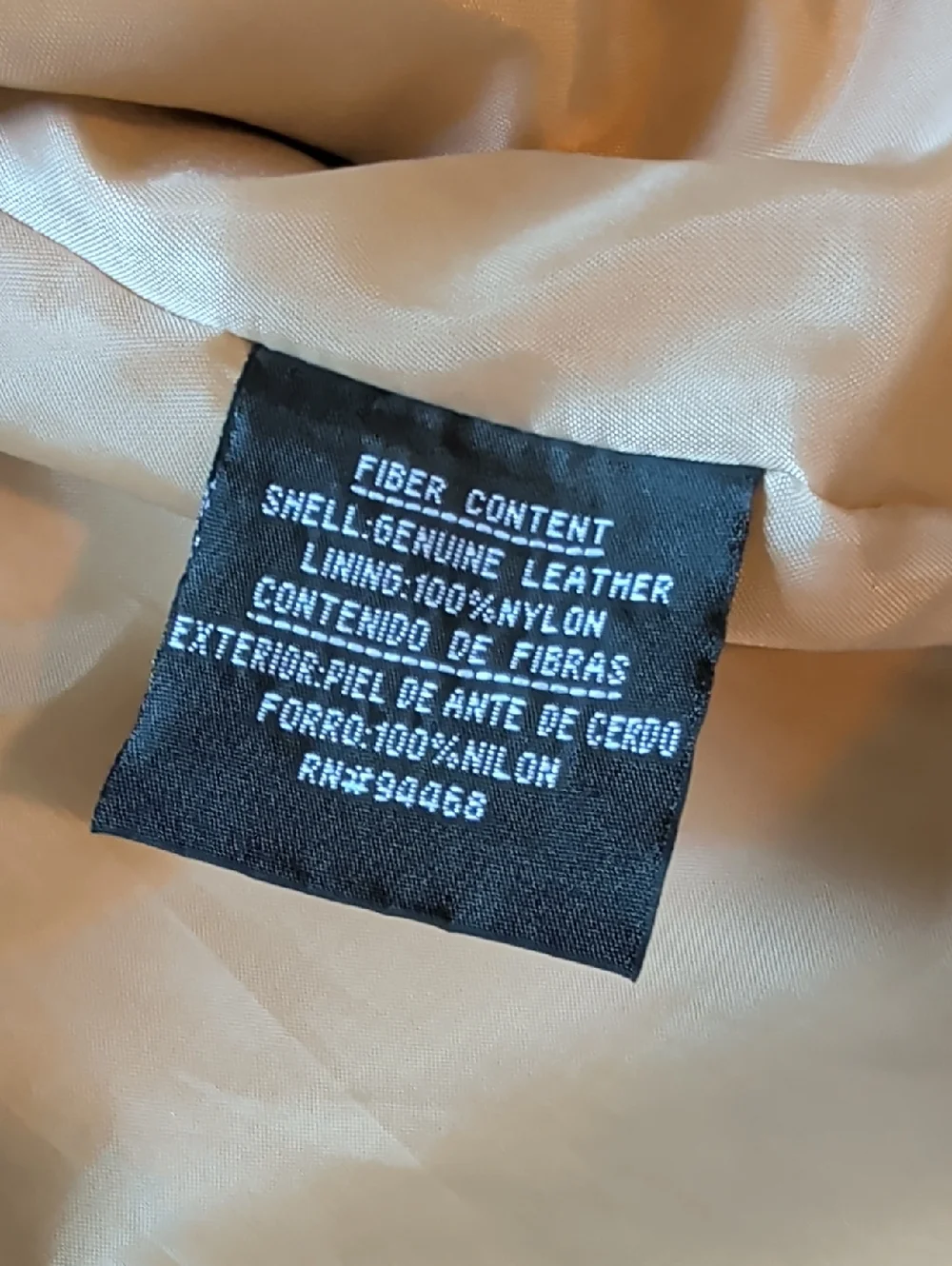 Vintage Tan Leather Suede Fringe Western Jacket L - Picture 11 of 16